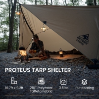 OneTigris PROTEUS Rain Fly Camping Tarp 天幕 | 適用於吊床或行山露營庇護所