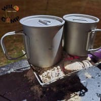 SilverAnt 純鈦水杯 | 野營登山旅行 | 單層可明火直燒
