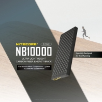 NITECORE NB10000 Carbon Power Bank (GEN2) 超輕碳纖行動電源 僅150g | 容量10000mAh | 登山 露營 輕裝備
